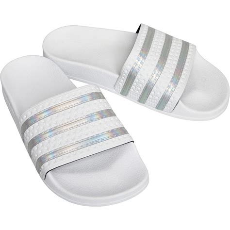 wit goud dames adidas slippers zalando|Witte adidas Slippers voor dames online kopen .